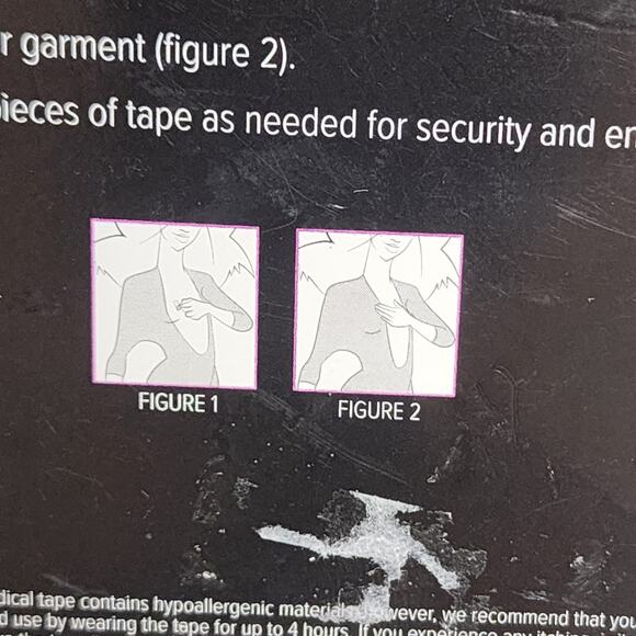 Fashion Forms Women's Clear Dress Tape with Pink Dispenser Over 5 Yards NIB - Picture 7 of 7